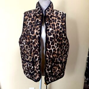 Workshop Republic Clothing Leopard Print Vest
